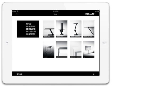 DESALTO Ipad app
