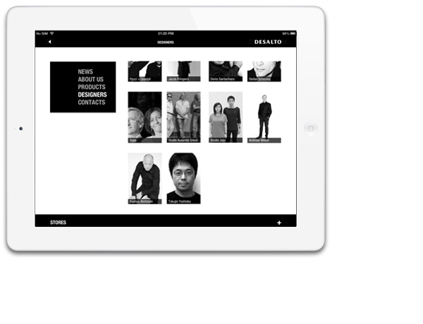 DESALTO Ipad app
